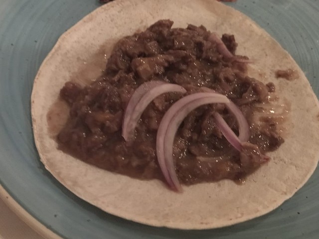 Taco de rabo de toro