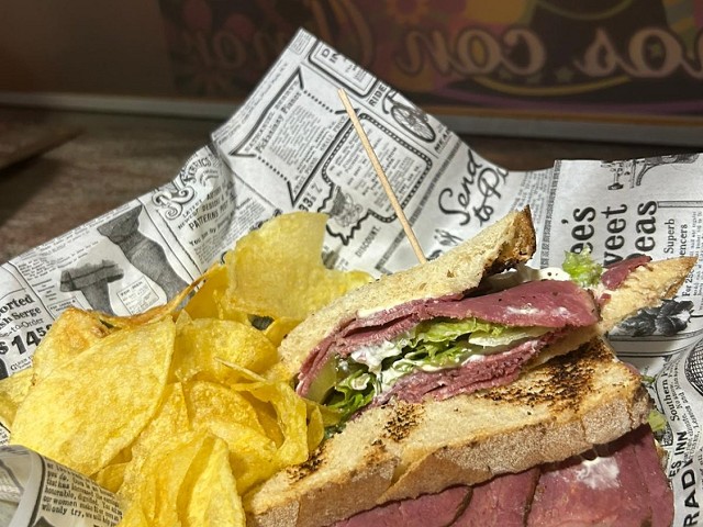 Sandwich de pastrami estilo New York