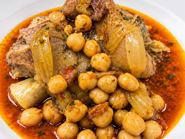 Manitas con garbanzos (unidad)